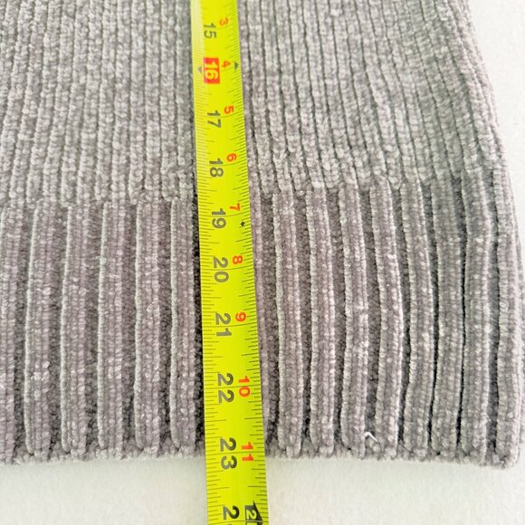 Cynthia Rowley Women's Pullover Ribbed Gray Turtleneck Sweater Size Small - Picture 10 of 10